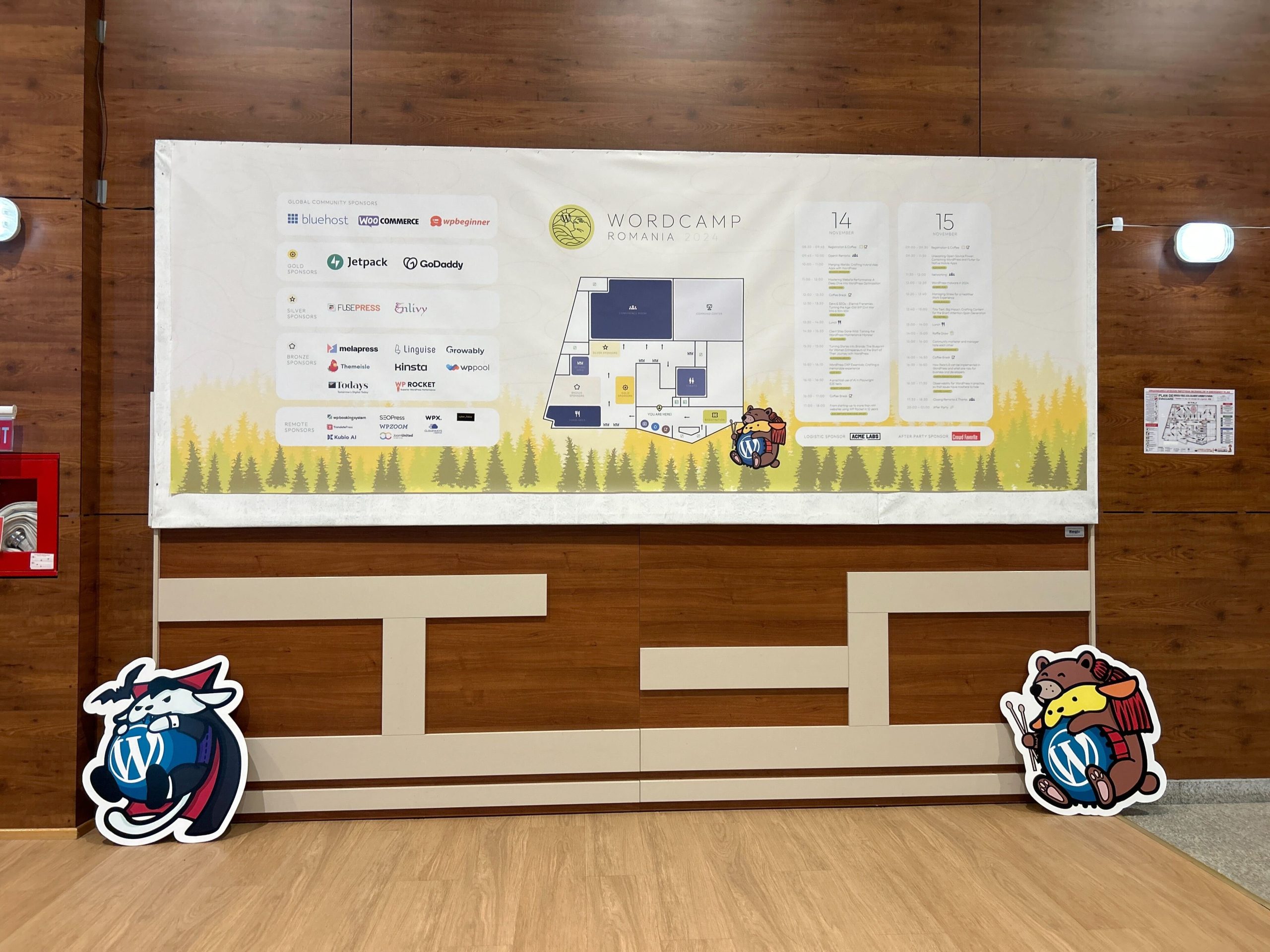 Get Ready: Ursapuu and Dracupuu Are Coming to WordCamp Romania 2024 Tomorrow!